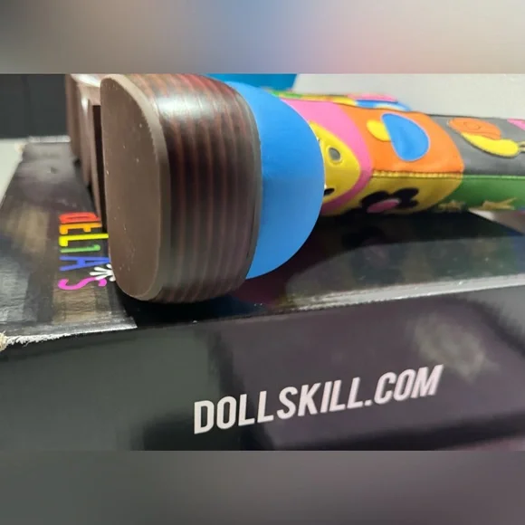 Dolls Kill Colorful Graphic Heeled Boots - Picture 10 of 11